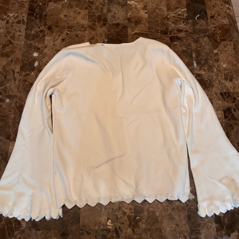 Cream sweater